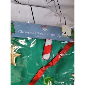 Nantucket home Christmas tree light up flag READ